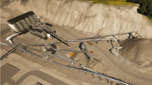 Langstreckenförderung