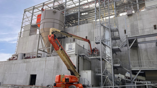 Neubau Kiesaufbereitung