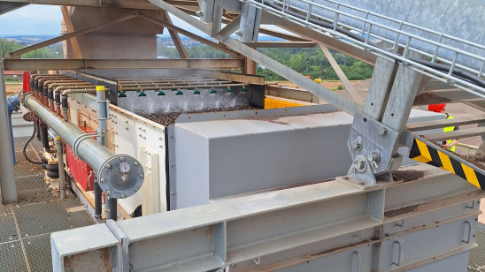 New construction of screening towers