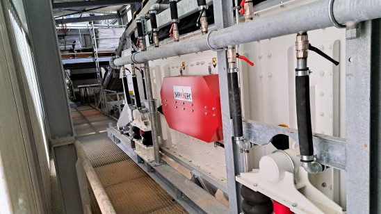 New screening machine Splittwerk